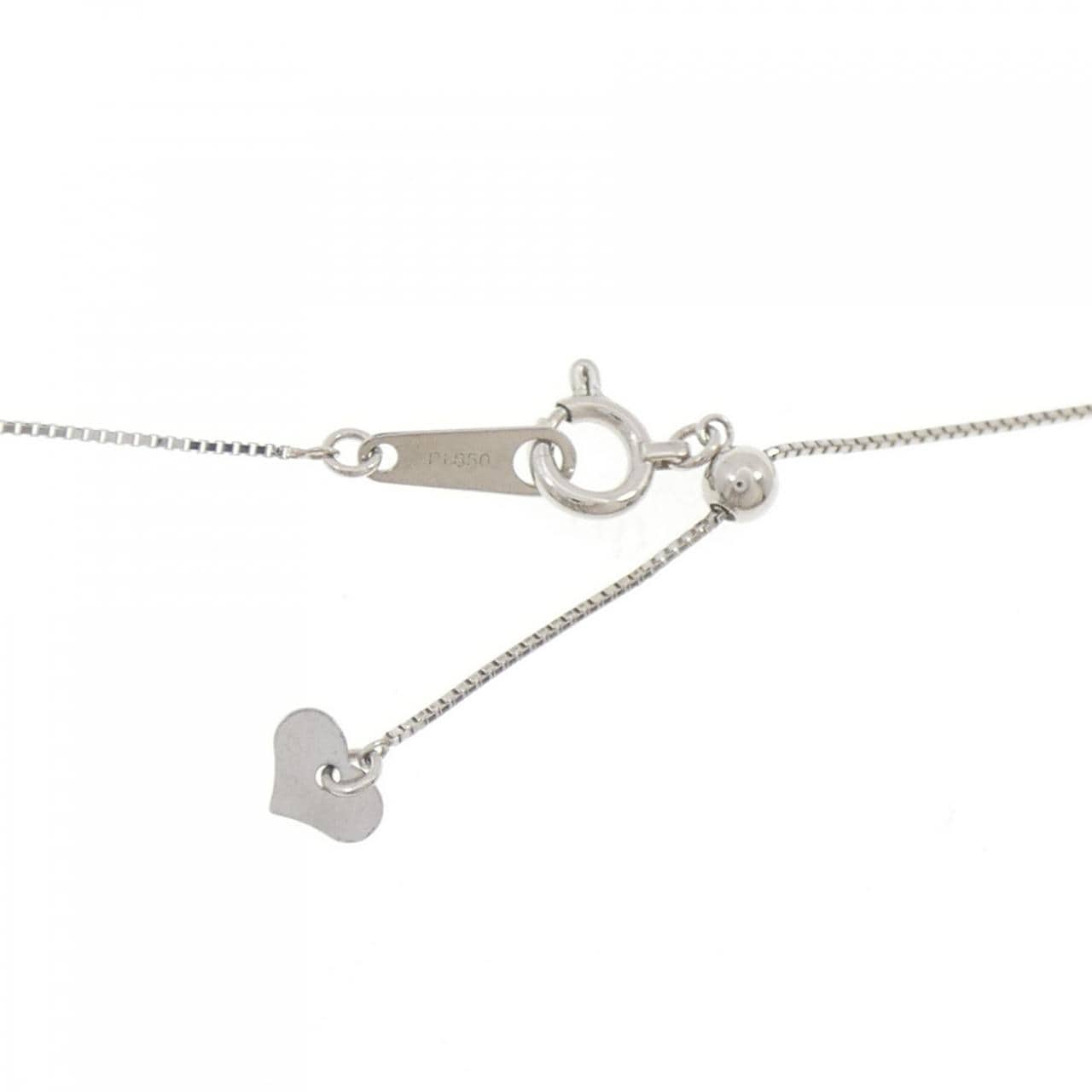 PT900/PT850 クロス ダイヤモンド ネックレス 0.30CT