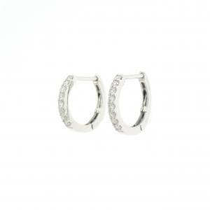 【新品】PT900 ダイヤモンド ピアス 0.20CT