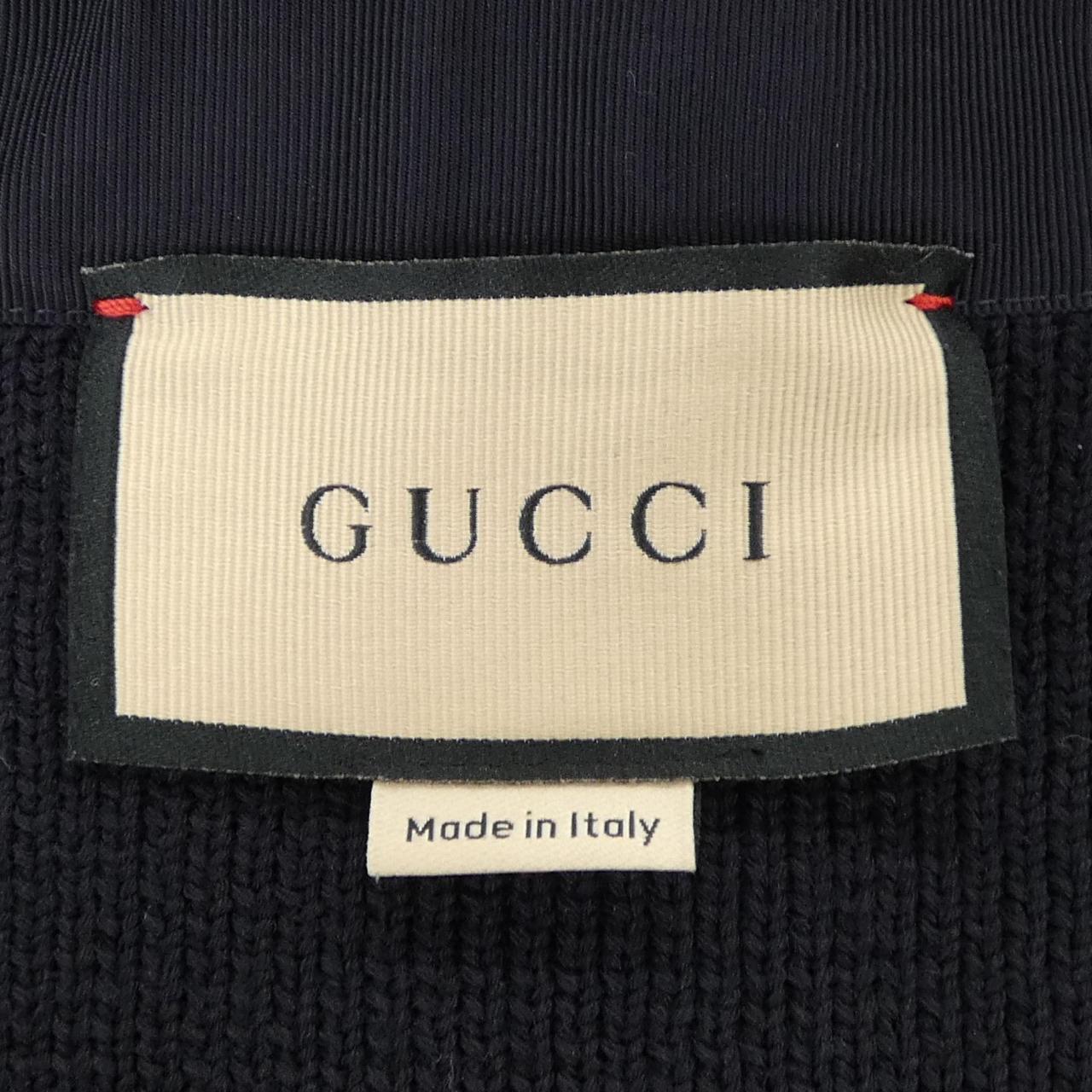 グッチ GUCCI ウェブ付きウールブレンドニットカーディガン 626349 XKBFJ カーディガン