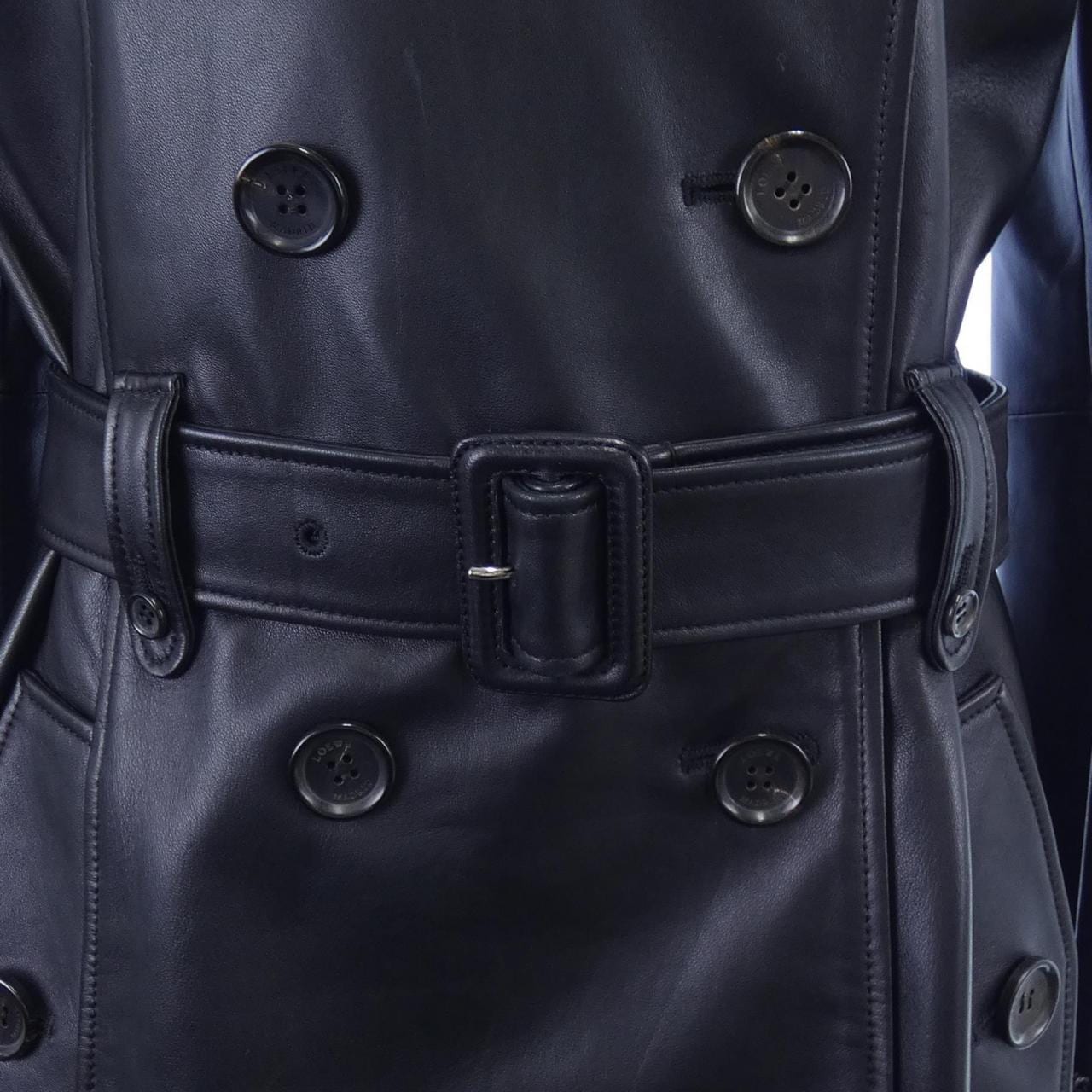 ロエベ LOEWE レザーコート