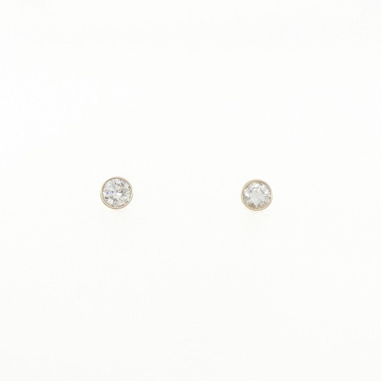 K18YG ダイヤモンド ピアス 0.2CT