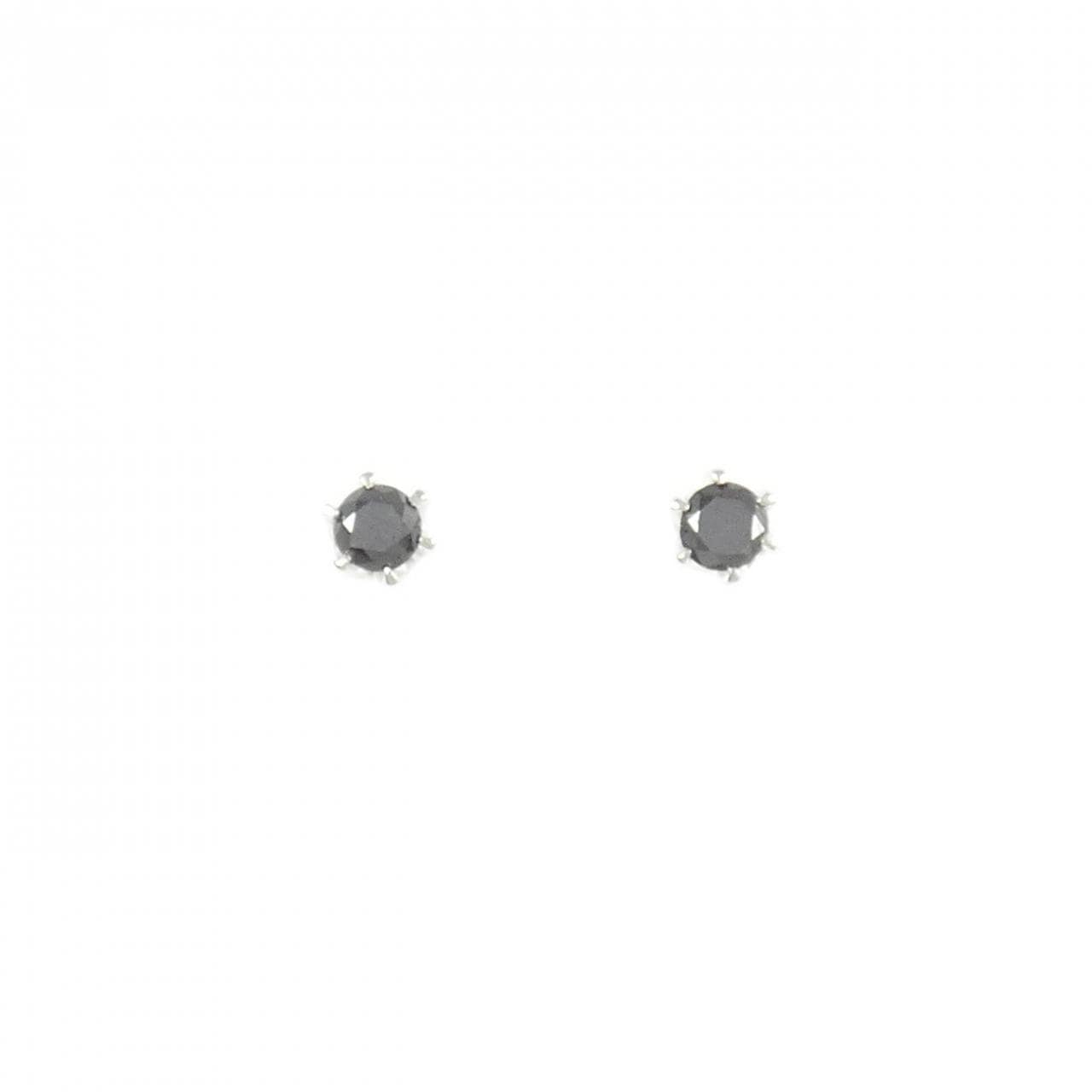 K18WG ダイヤモンド ピアス 0.50CT