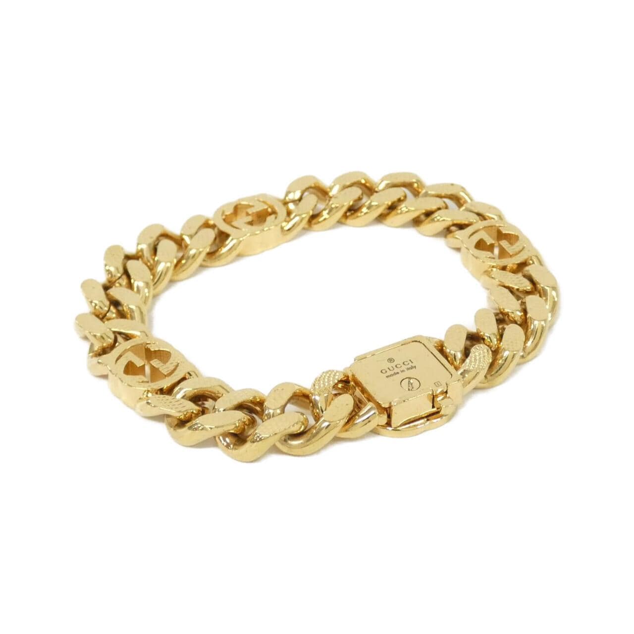 グッチ GUCCI INTERLOCKING 675758 I4600 ブレスレット