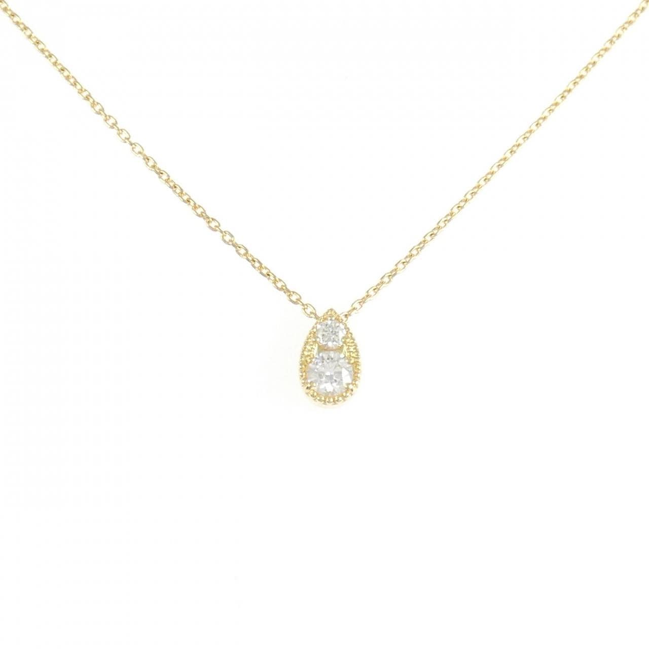 サ バース ヴィクトリアフォールズ ダイヤモンド ネックレス 0.18CT