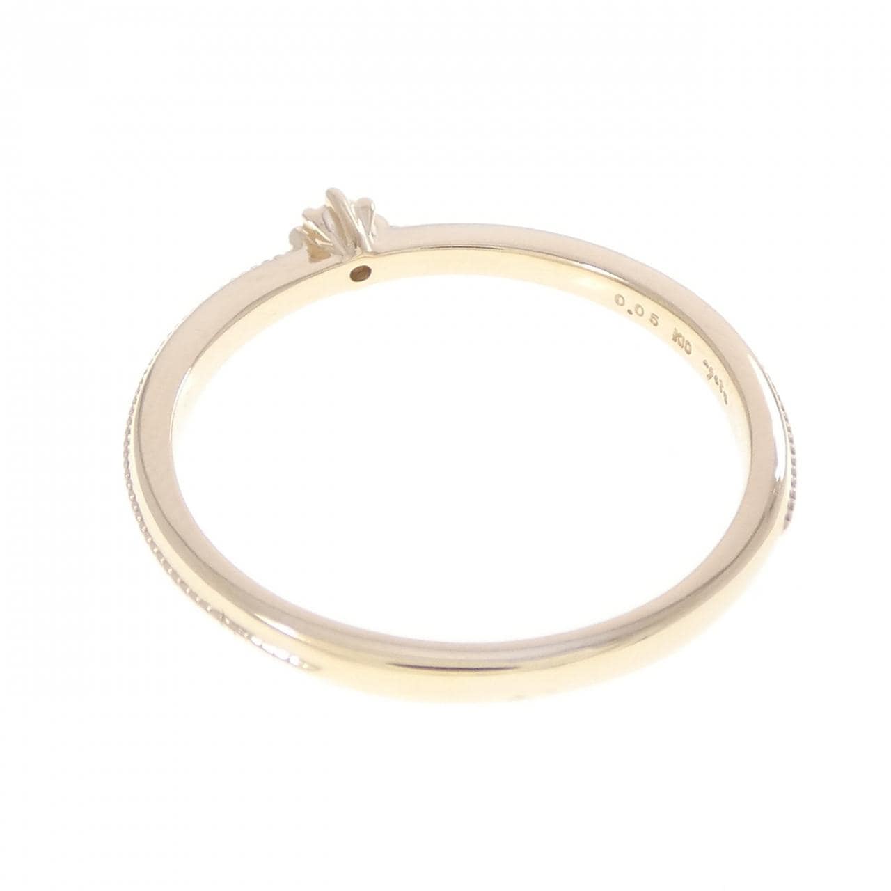 アガット ダイヤモンド リング 0.05CT