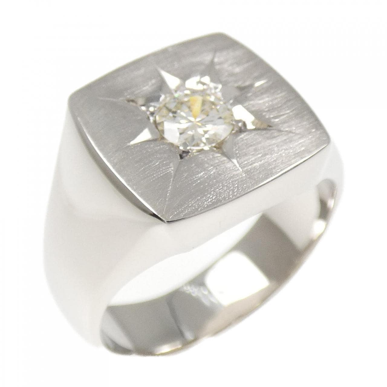 PM 印台 ダイヤモンド リング 0.32CT