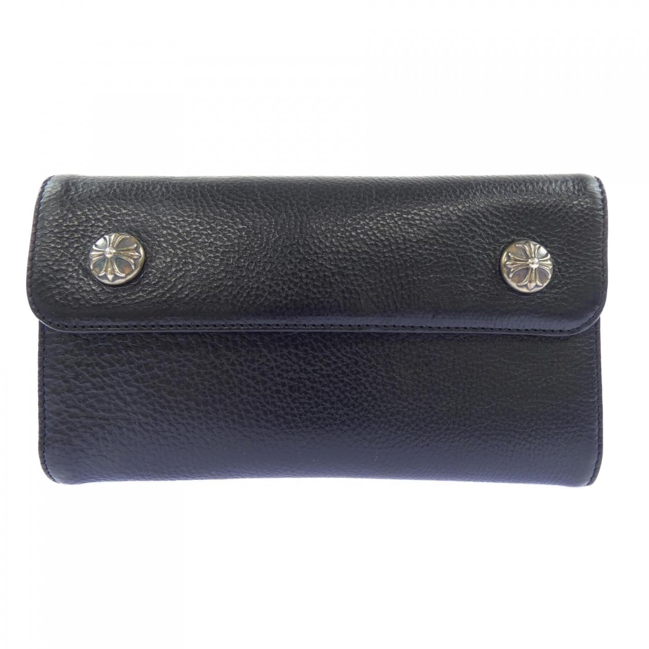 クロムハーツ CHROME HEARTS WAVE CROSS BTN　ウェーブ クロスボタン 2246 304 0501 0900 WALLET