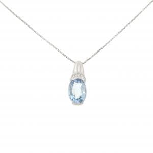 PT900/PT850 アクアマリン ネックレス 2.08CT