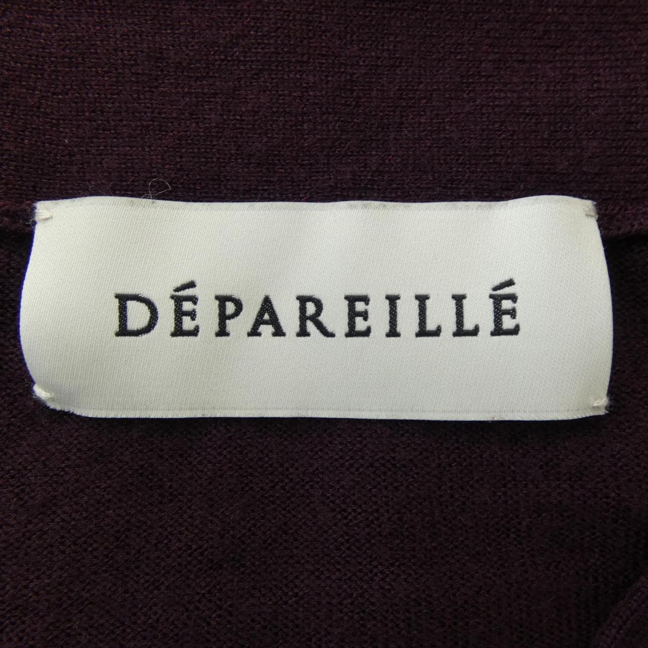 デパリエ DEPAREILLE B1143AKD401A カーディガン