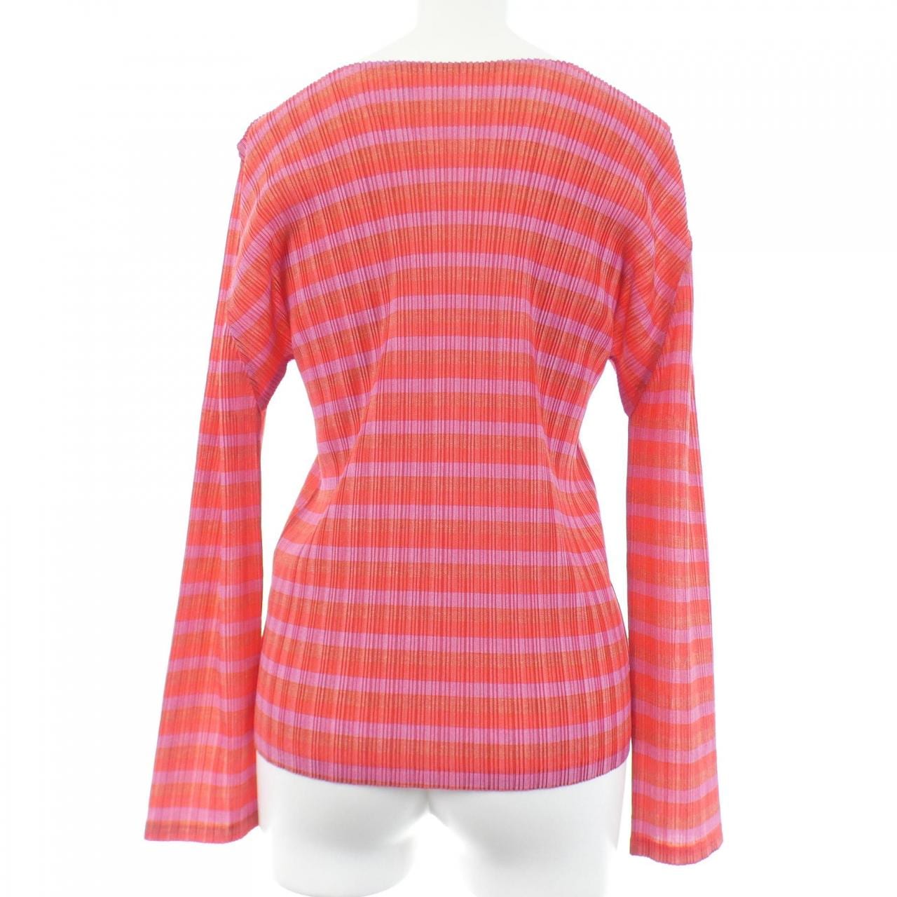 プリーツプリーズ PLEATS PLEASE 2014 ボーダー PP41-FK353 7568125 トップス