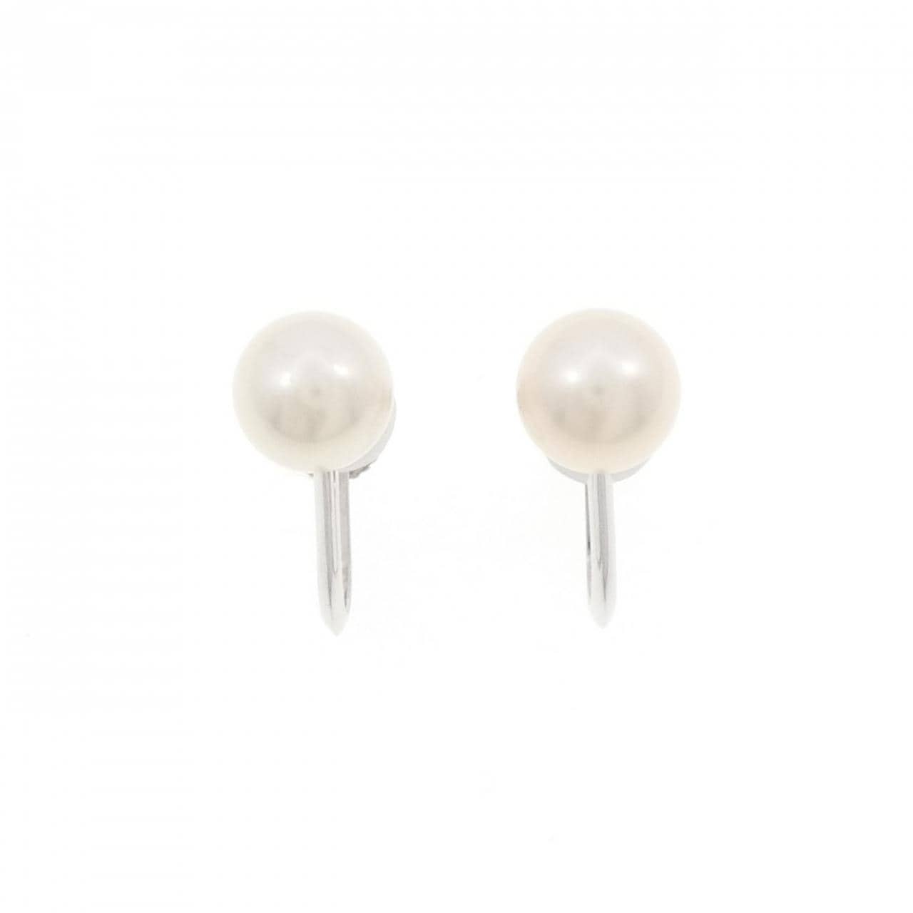K14WG アコヤパール イヤリング 7mm