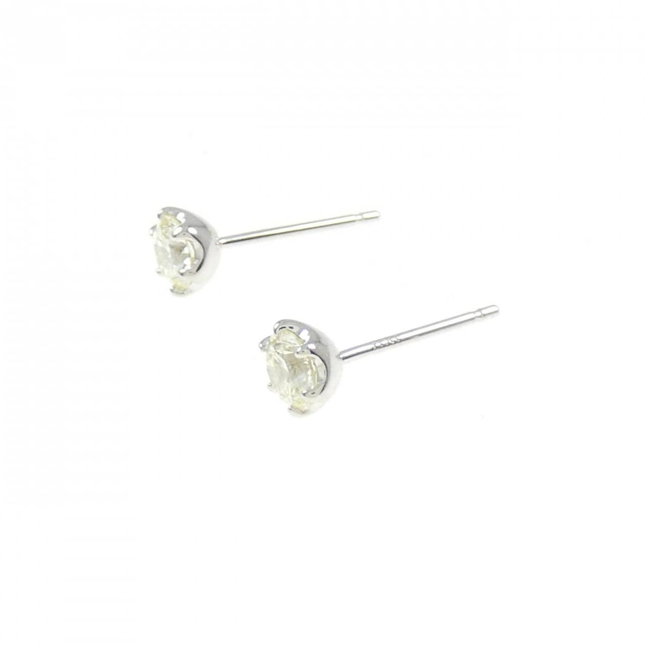 PT ダイヤモンド ピアス 0.50CT