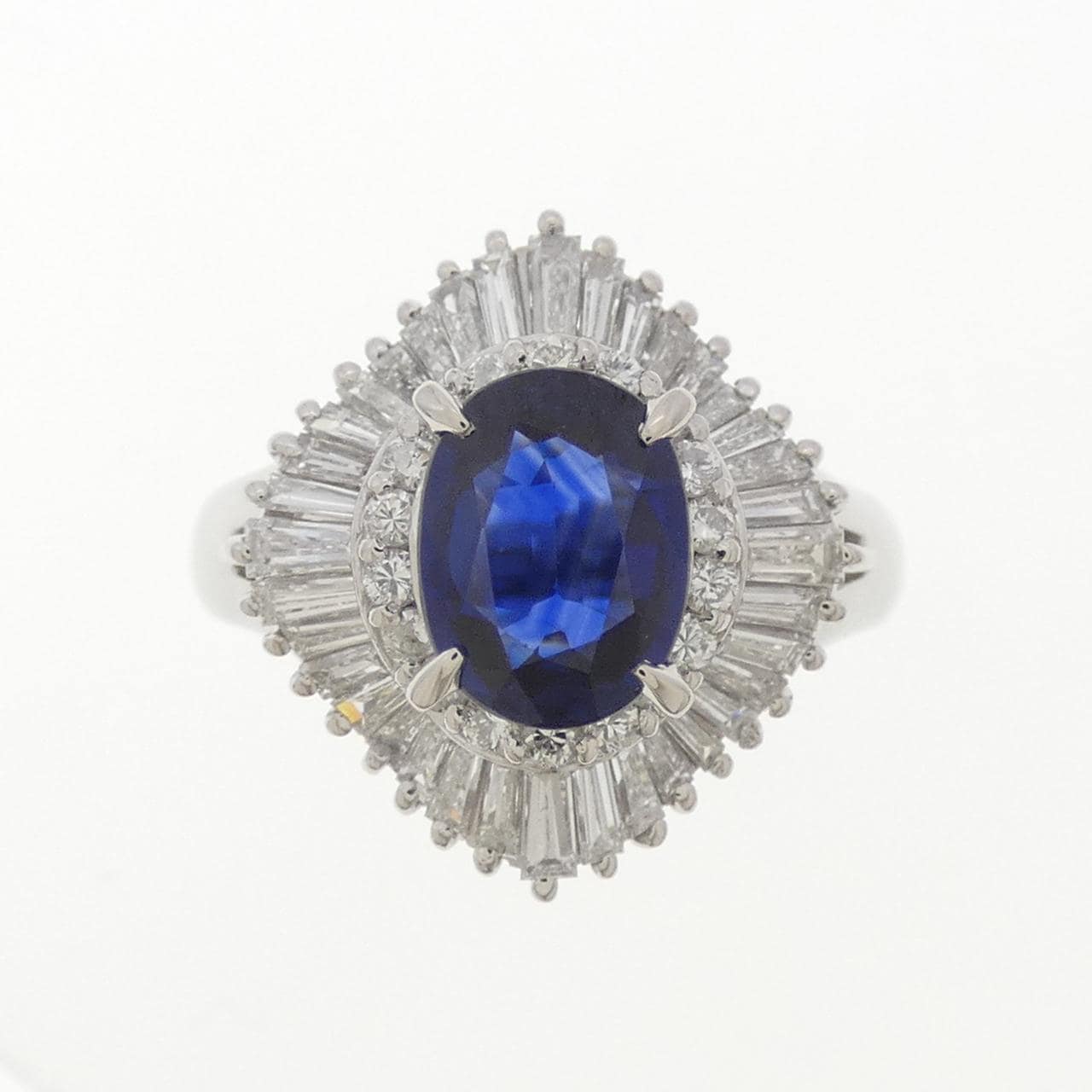 PT900 サファイヤ リング 1.23CT