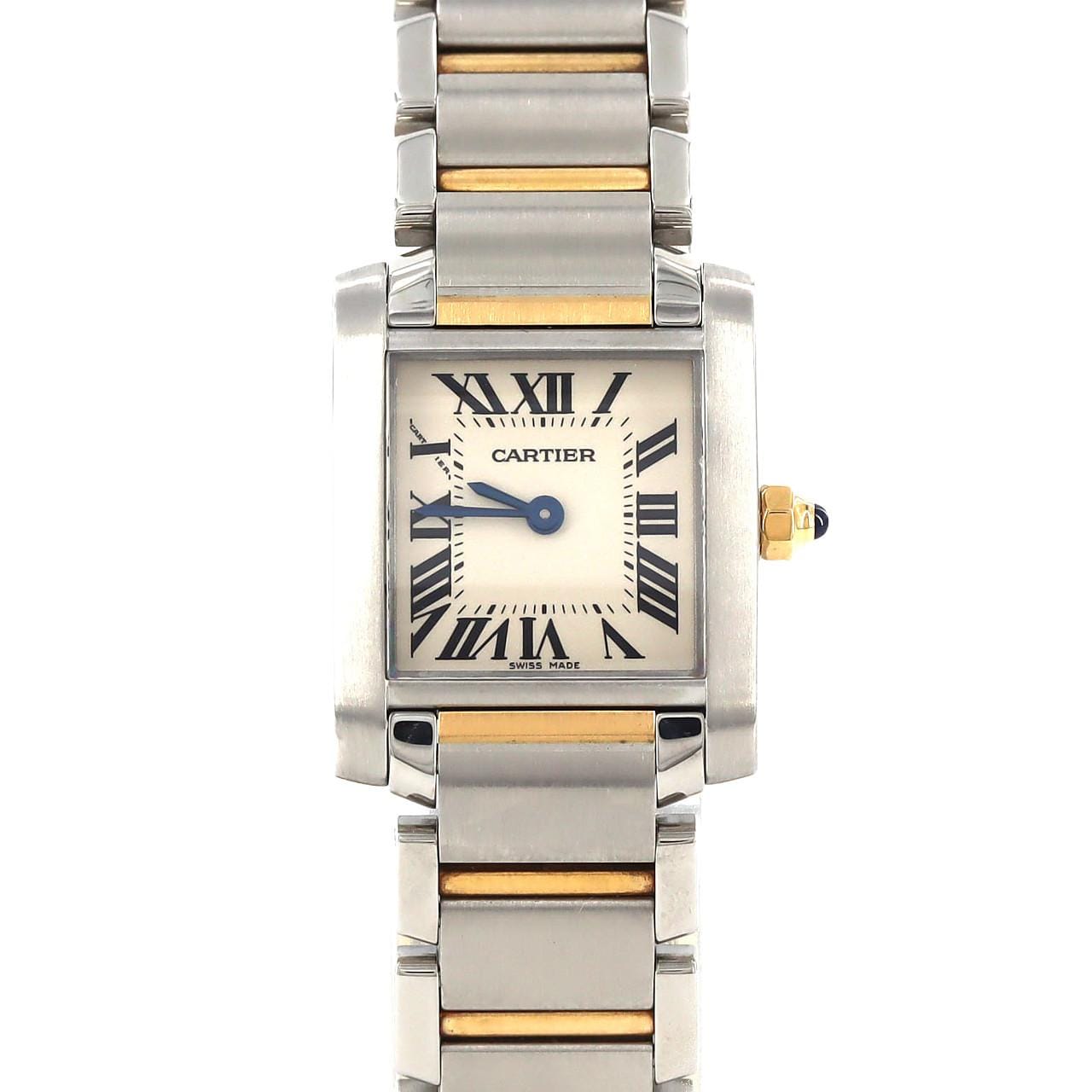 Cartier Tank Francaise SM two tone W51007Q4 SSxYG Quartz