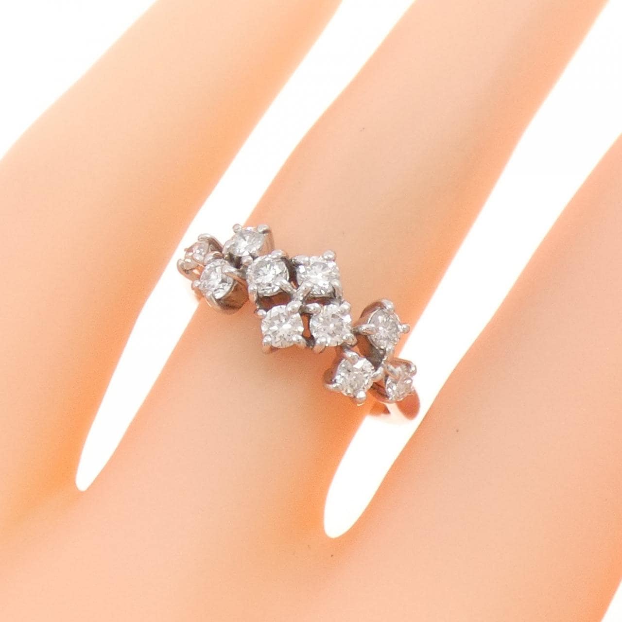 PT850 ダイヤモンド リング 0.64CT