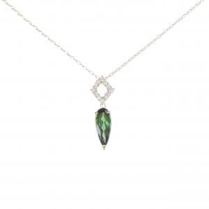 K18YG トルマリン ネックレス 1.34CT