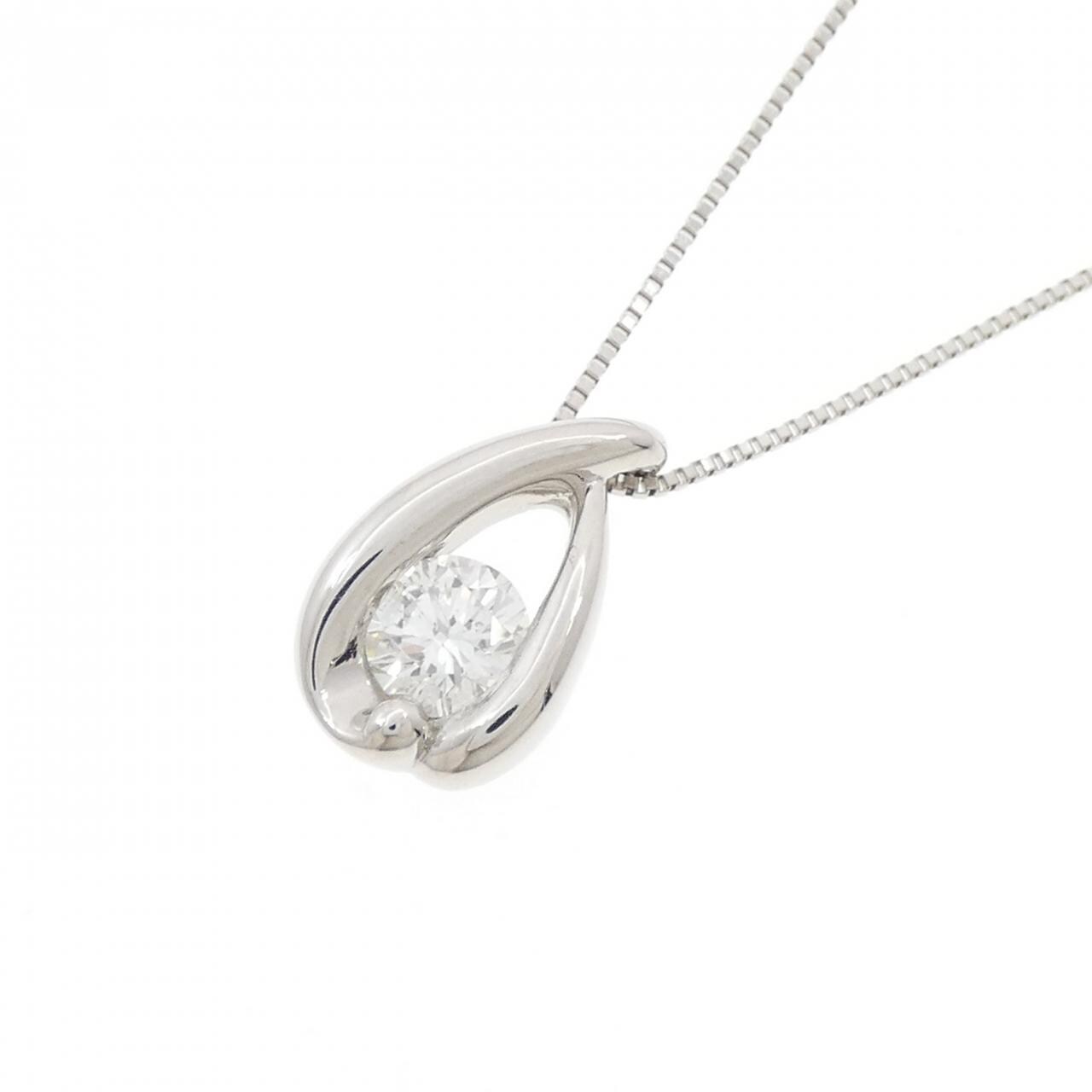 PT900/PT850 ダイヤモンド ネックレス 0.605CT
