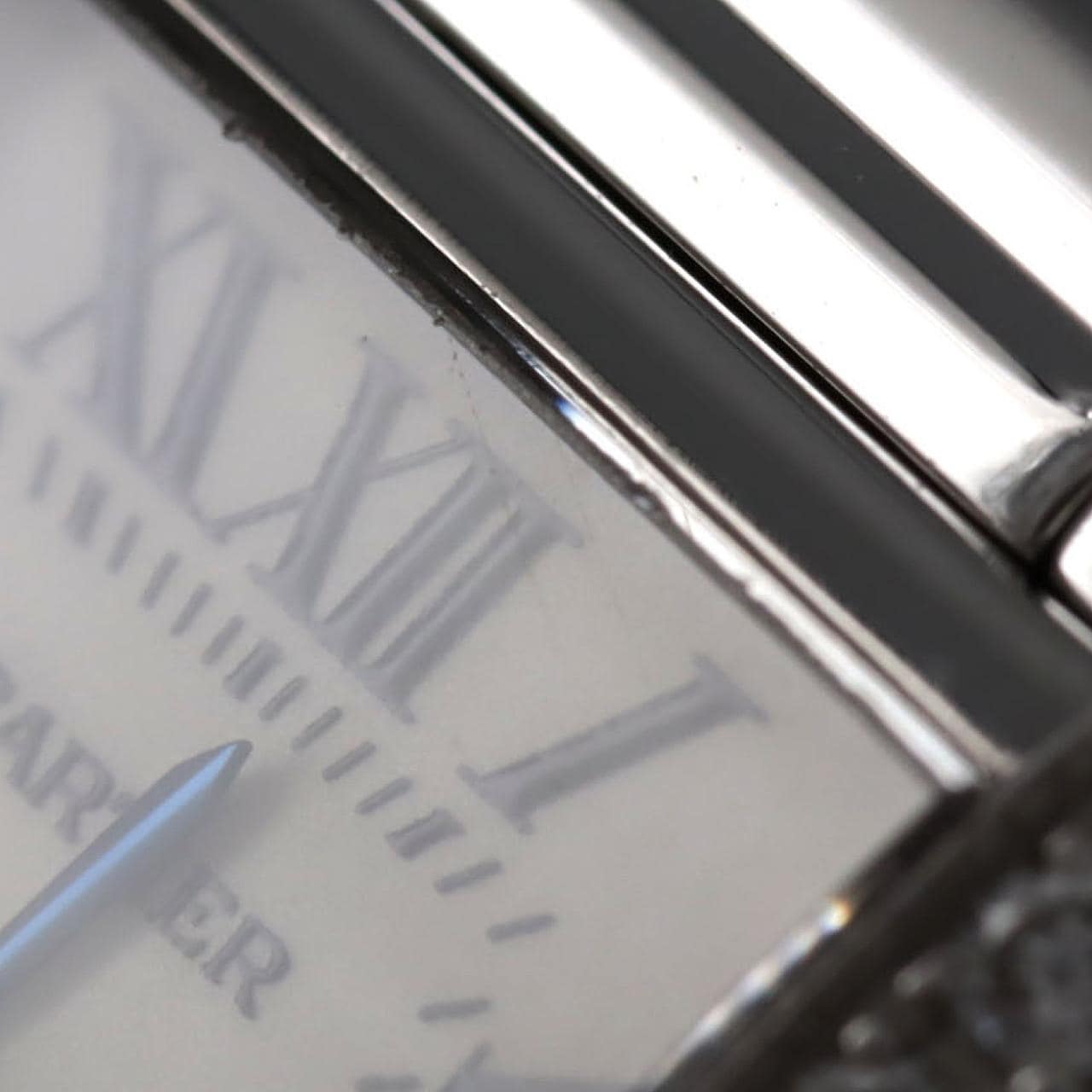 カルティエ タンクフランセーズSM WG/D WE1002S3 WG クォーツ