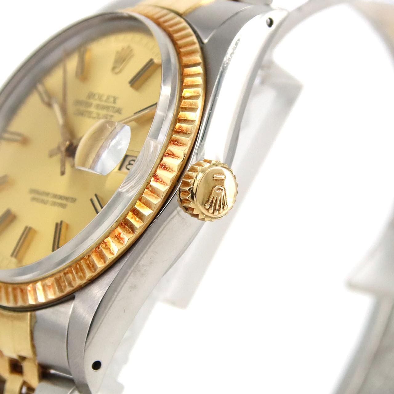 【ノーメンテナンス還元価格】ロレックス デイトジャスト 16013 SSxYG 自動巻 8番台