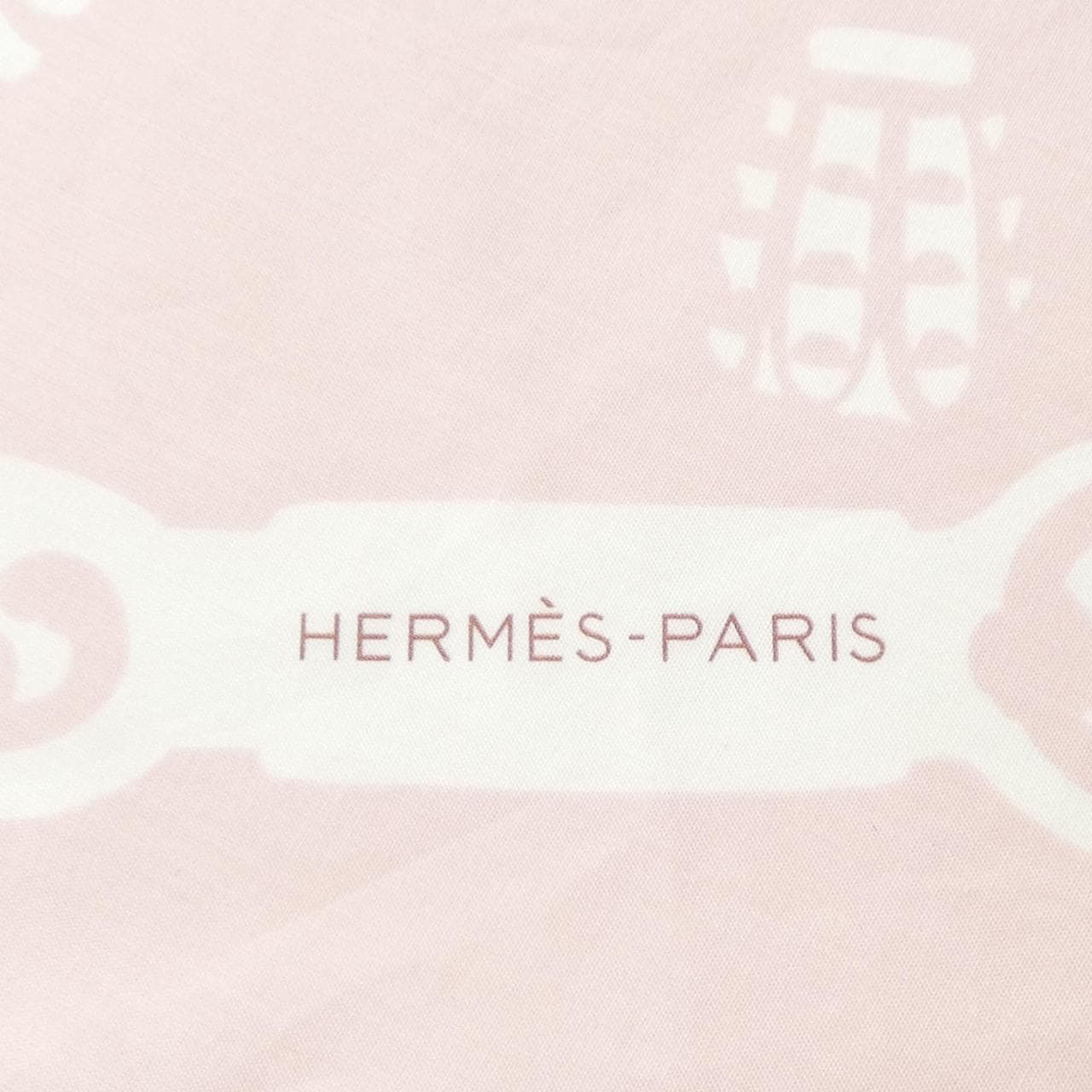 エルメス HERMES HARNAIS DE COUR 434223T ロザンジュ コットン ショール