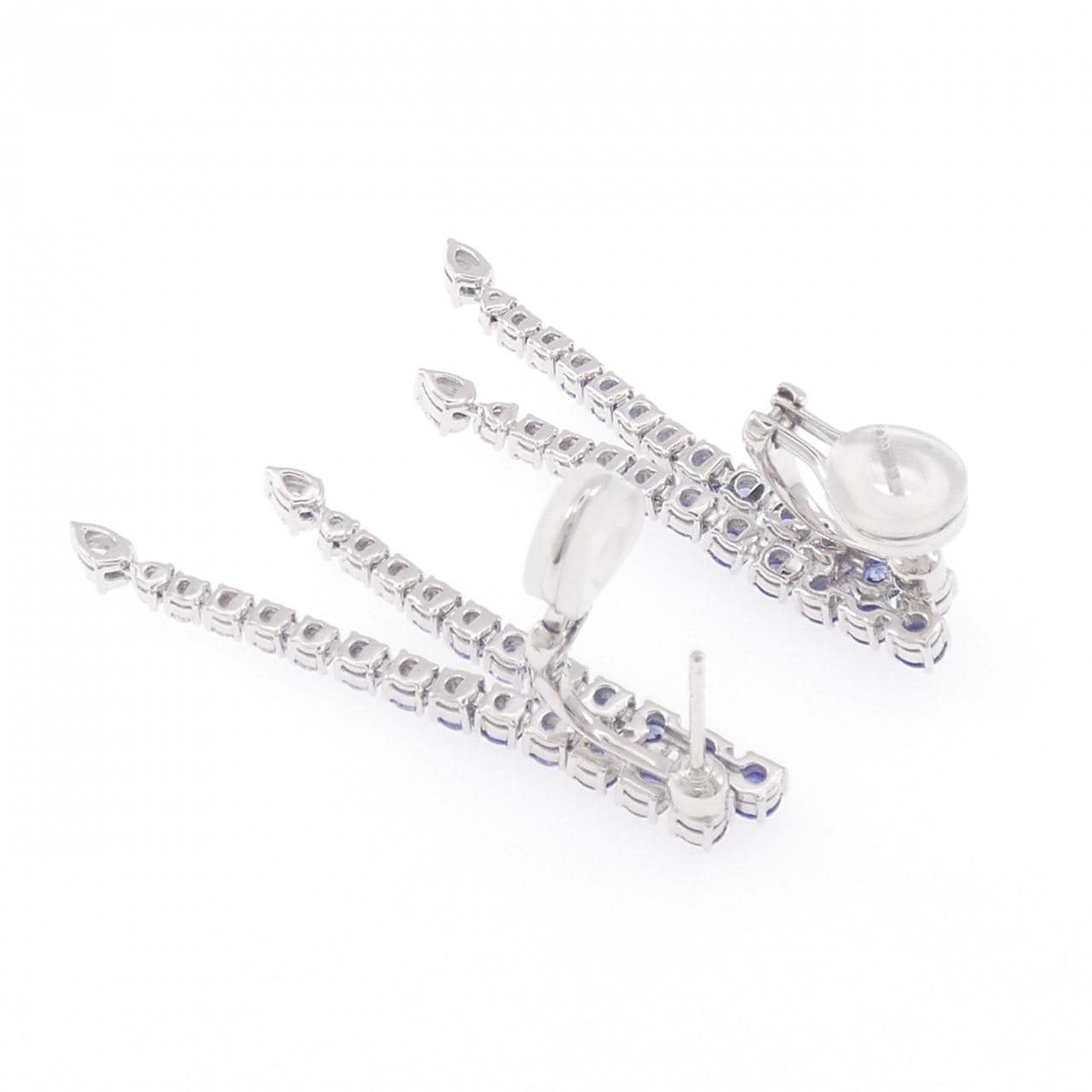 ミキモト サファイヤ ピアス 3.06CT