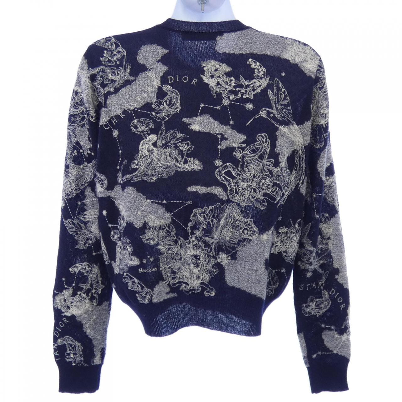 クリスチャンディオール CHRISTIAN DIOR DIOR ZODIAC 244G63AM146 カーディガン