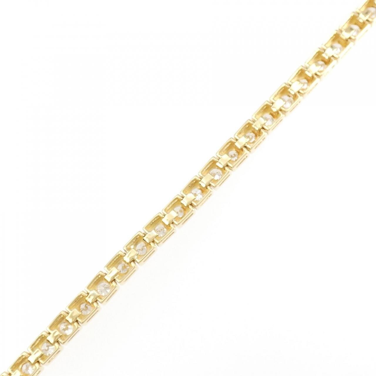 K18YG ダイヤモンド ブレスレット 2.00CT