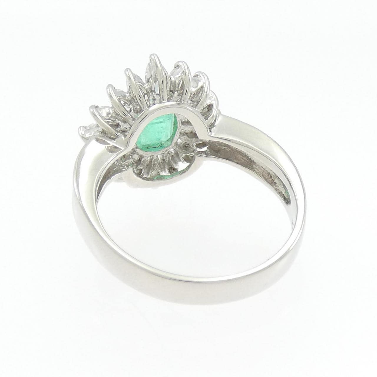 PT900 エメラルド リング 0.51CT
