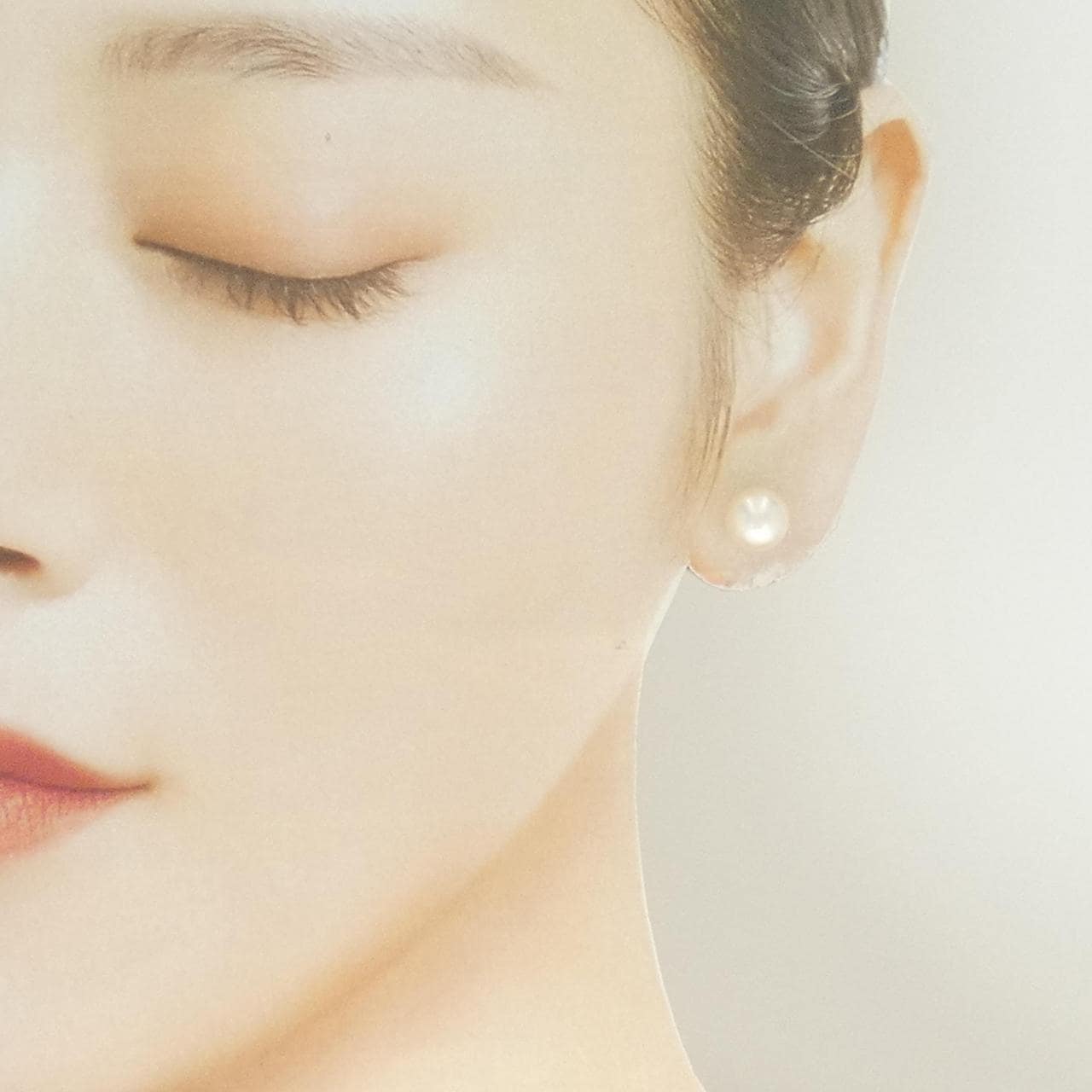 K14WG アコヤパール ピアス 8.2mm