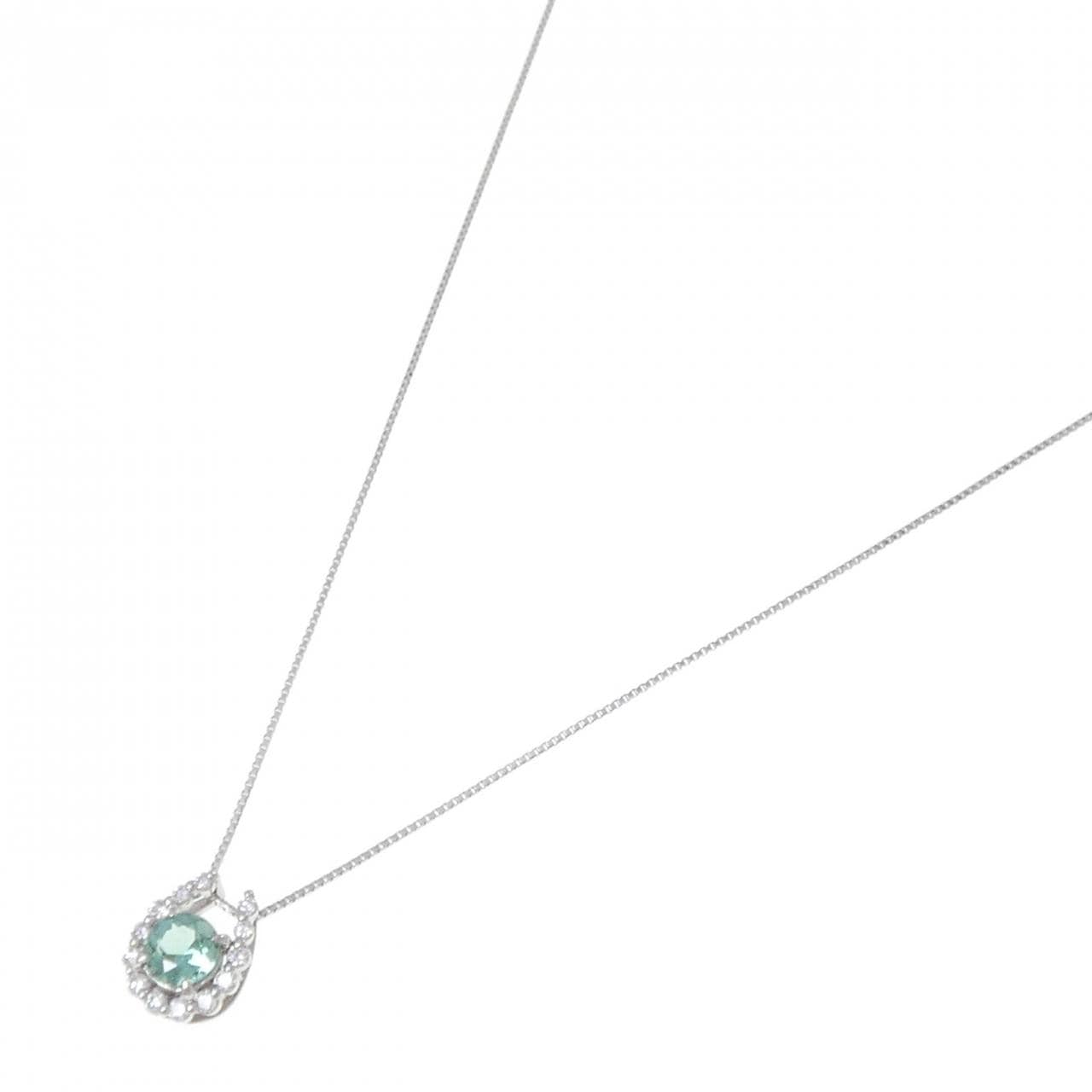 PT900/PT850 トルマリン ネックレス 0.35CT