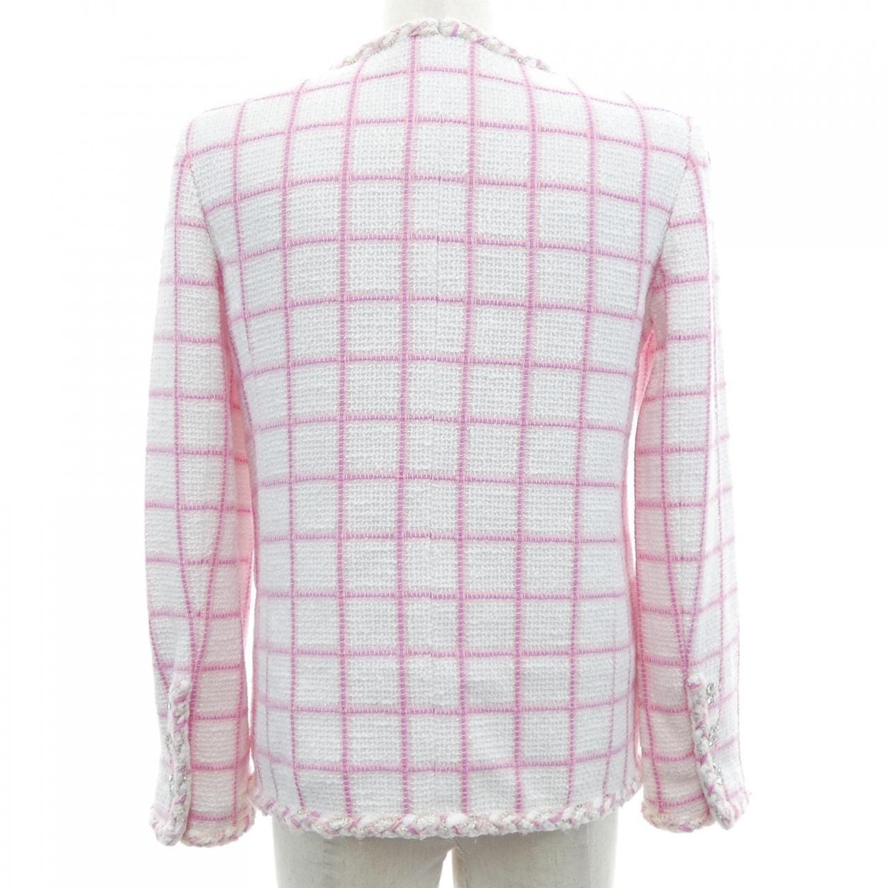 シャネル CHANEL LOOK38 P73947V65544 23C ノーカラージャケット