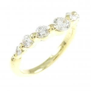 K18YG ダイヤモンド リング 0.55CT