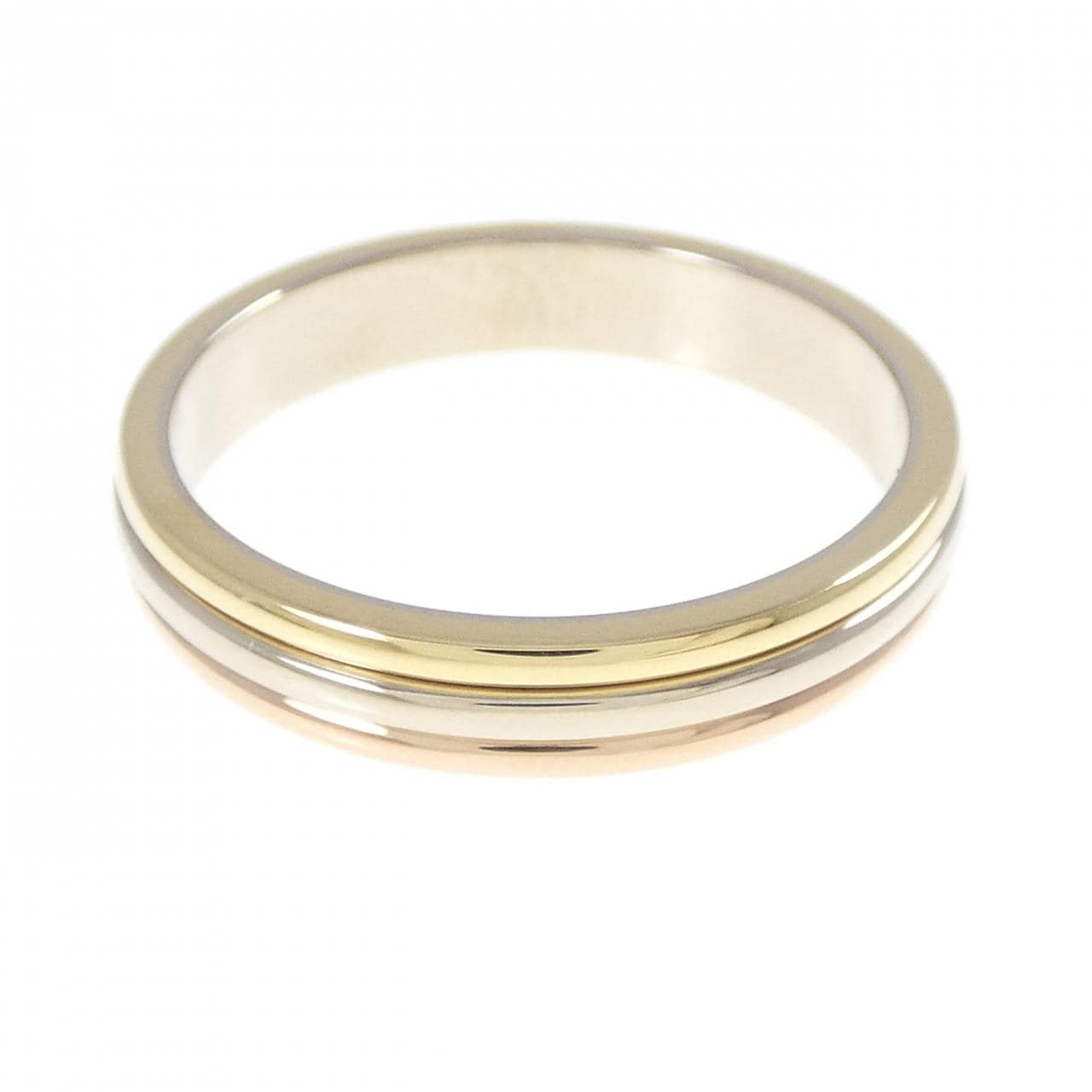 Cartier three gold wedding ring