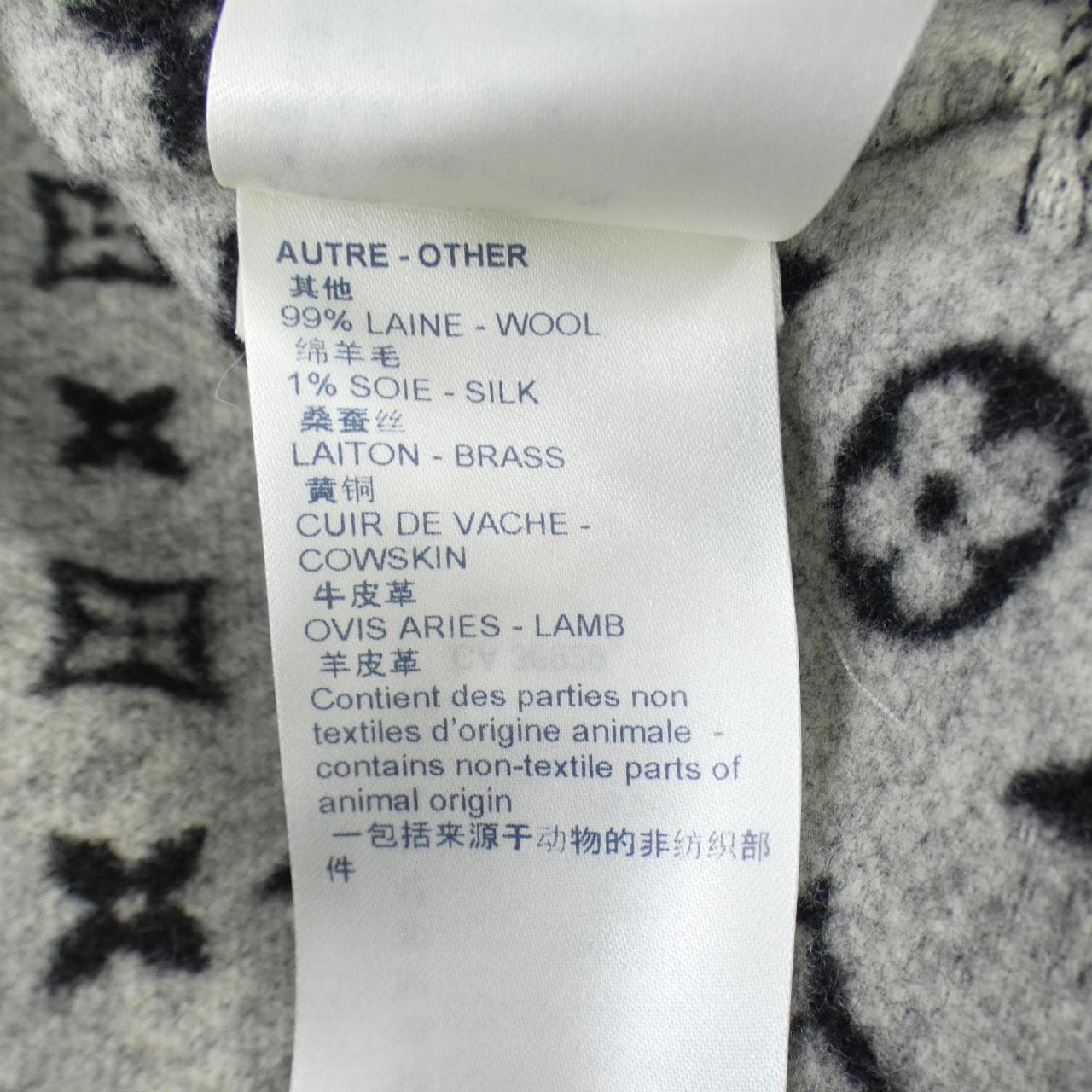 ルイヴィトン LOUIS VUITTON ベルテッドショートラップ FLCO17QWE コート