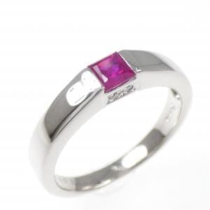PT900 ルビー リング 0.28CT