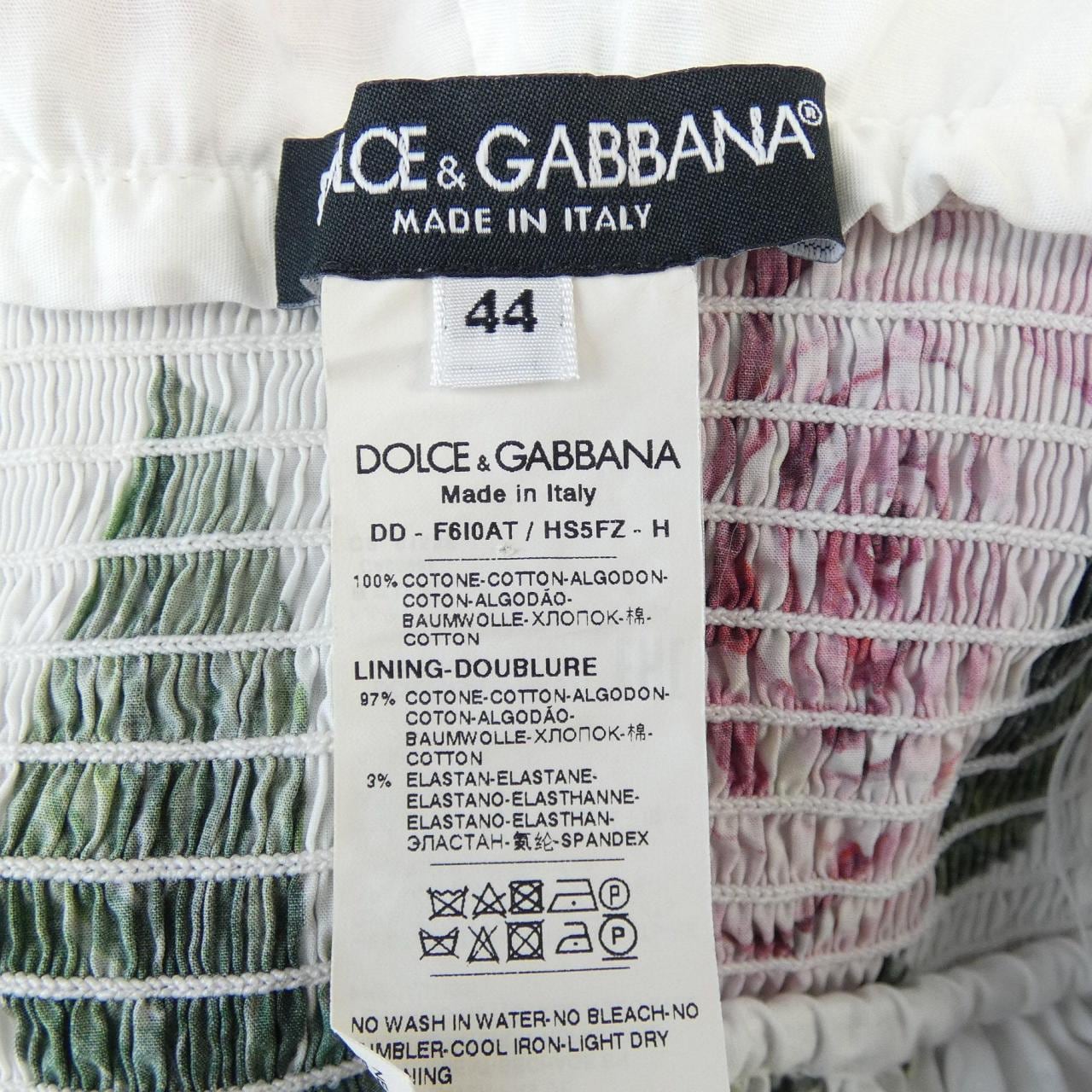 ドルチェアンドガッバーナ DOLCE&GABBANA F6I0AT/HS5FZ ワンピース
