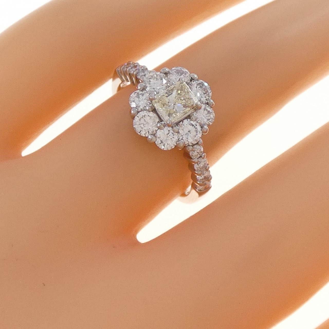 PT900 ダイヤモンド リング 0.420CT