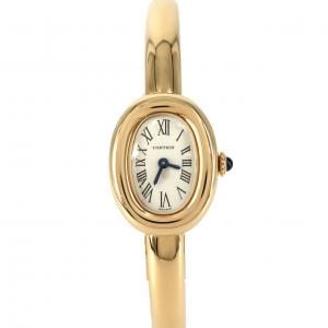 カルティエ ミニベニュワール YG･サイズ17 WGBA0035 YG クォーツ