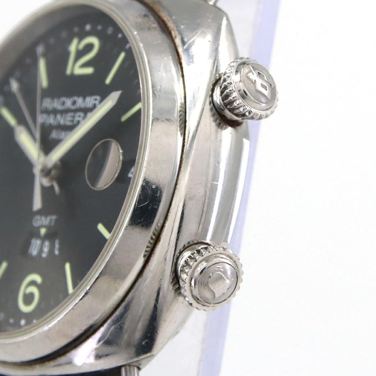 【ノーメンテナンス還元価格】パネライ ラジオミールGMTアラーム PAM00355 SS 自動巻