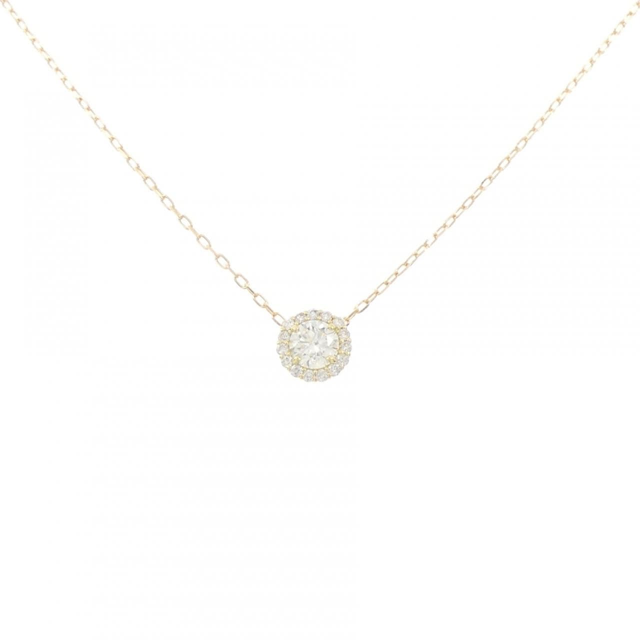 K18YG ダイヤモンド ネックレス 0.348CT