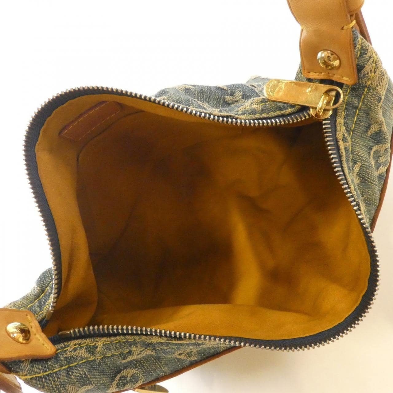 ルイヴィトン モノグラム デニム バギー PM M95049+J54316 ショルダーバッグ