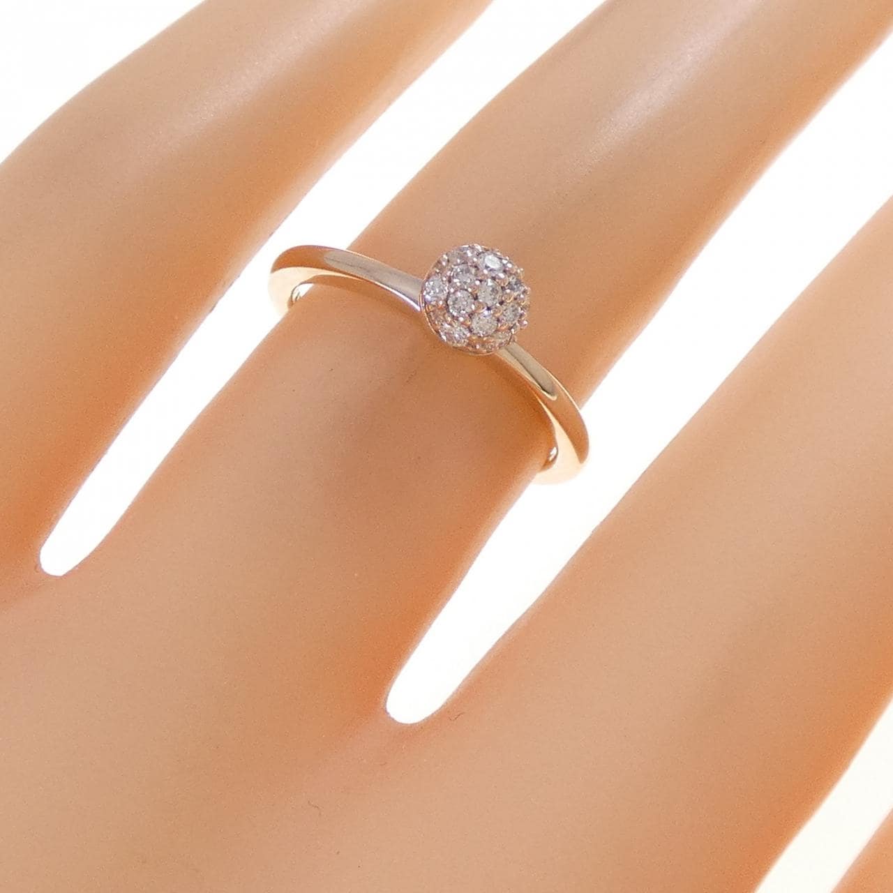 ポンテヴェキオ ダイヤモンド リング 0.11CT