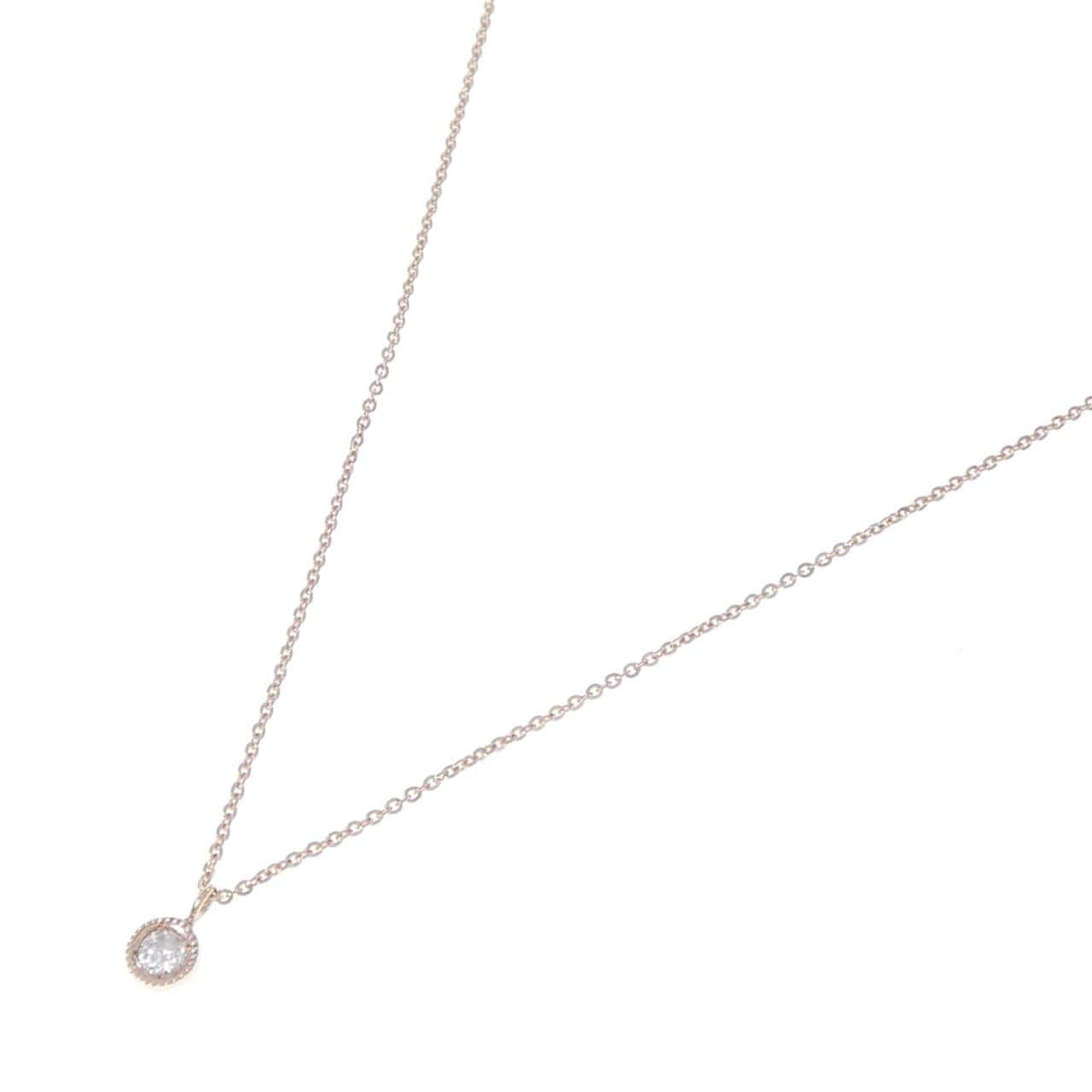 K10PG ダイヤモンド ネックレス 0.07CT