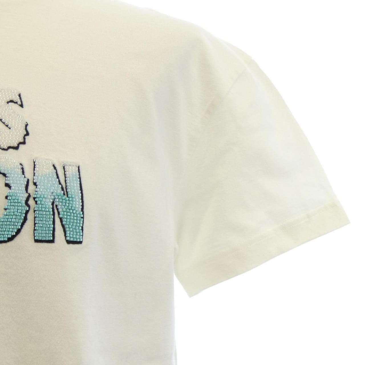 ルイヴィトン LOUIS VUITTON エンブロイダードビーズコットンTシャツ HPY35WNPG Tシャツ