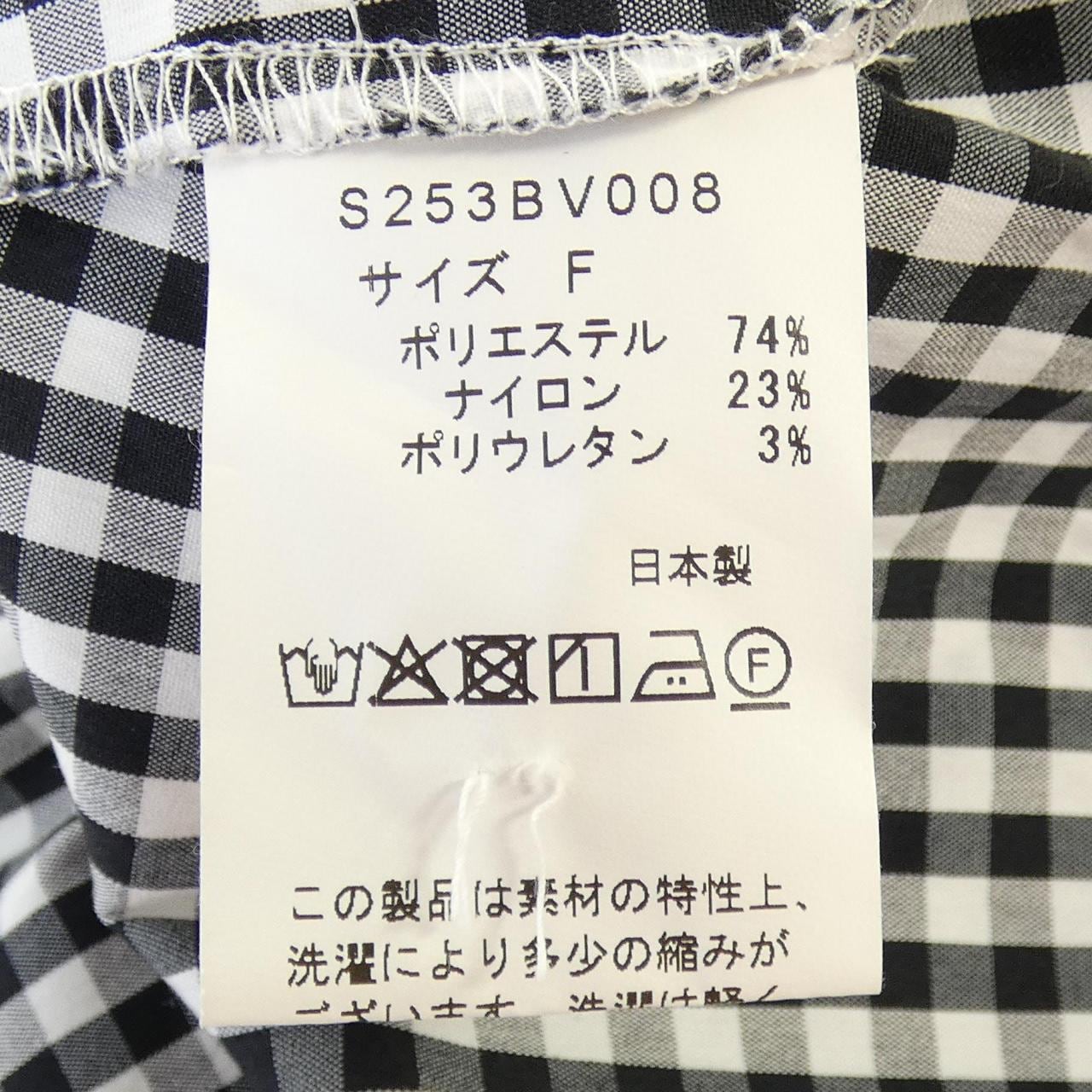 ソーノ SONO S／Sシャツ