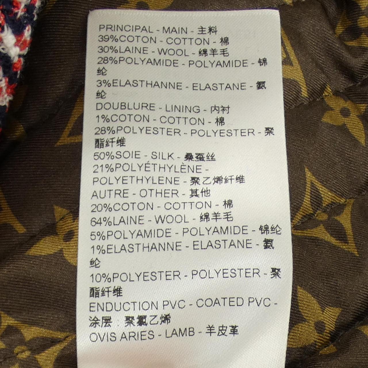 ルイヴィトン LOUIS VUITTON FPVE51CCO ジャケット