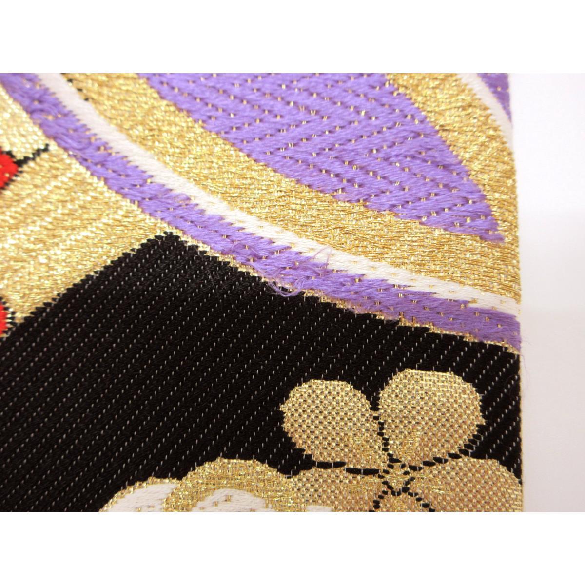 袋帯　芯なし仕立