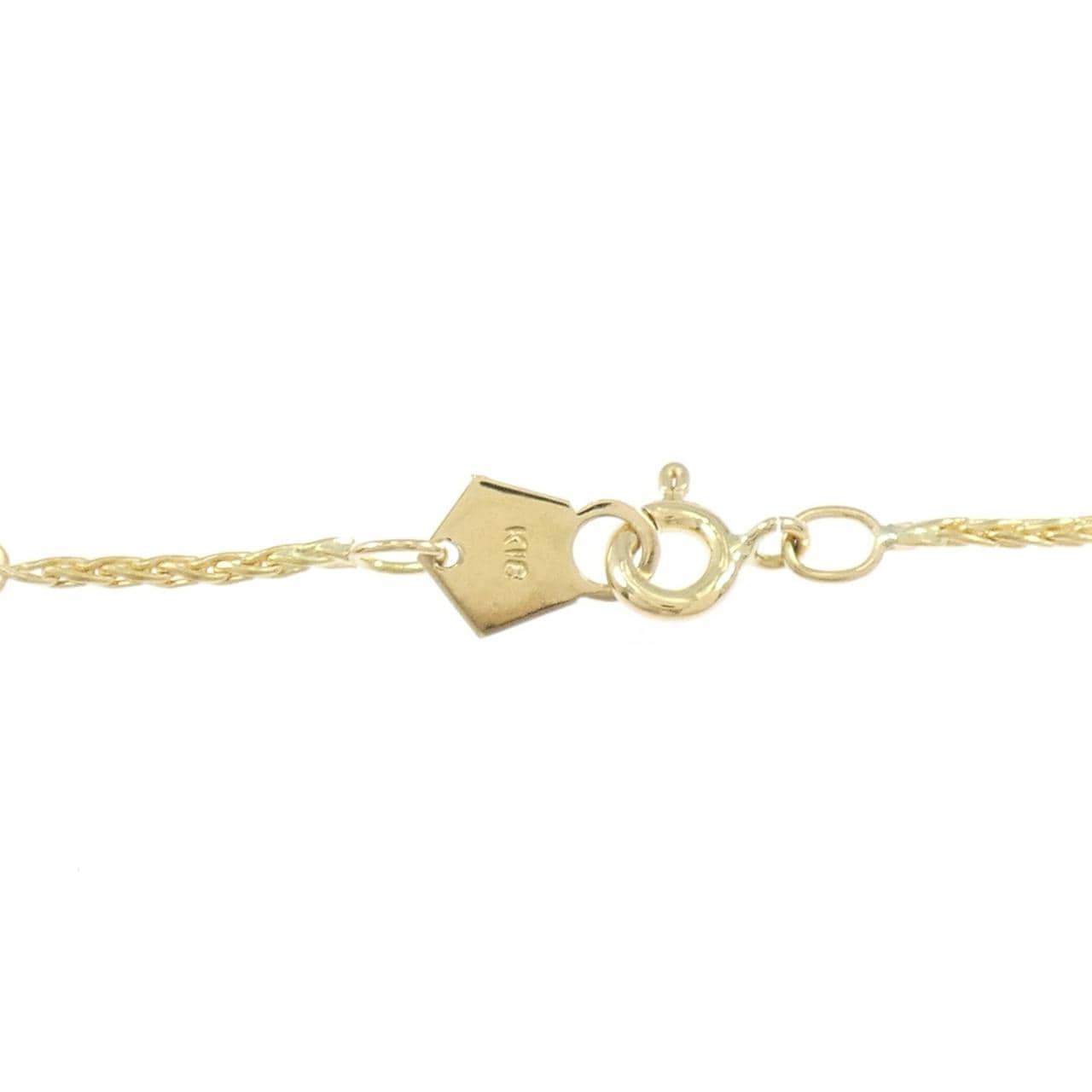 星の砂 ハート ダイヤモンド ネックレス 0.40CT