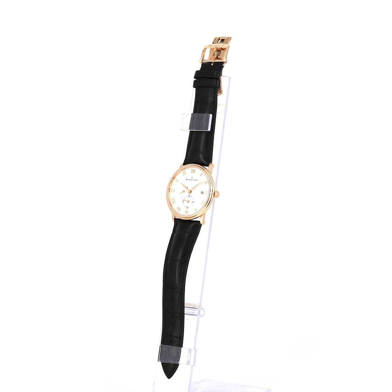 Blancpain Vallee Ultra Slim Power Reserve RG 6606-3642-55B PG/RG手動上弦