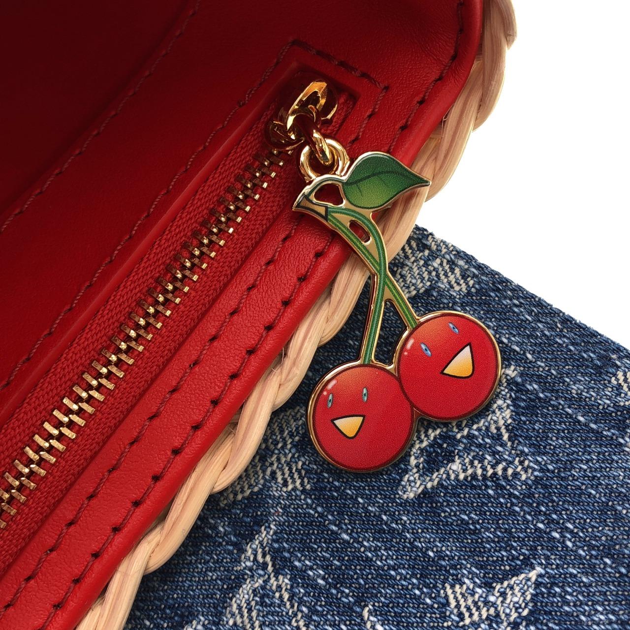 ルイヴィトン モノグラム デニム(LV X TM) カプシーヌ MINI M14295 バッグ